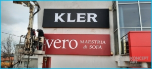 kaseton reklamowy kler vero małopolskie