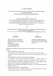 uchwała krajobrazowa nowy sącz reklamy